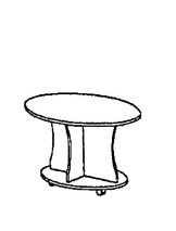 Стіл журнальний