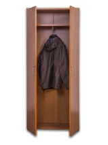 Шафа для одягу з висувною штангою(ширина 800мм)