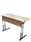 Стіл учнівський двомісний з регулюванням висоти (стільниця – WERZALIT)