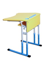 Стіл антисколіозний одномісний регульований по висоті