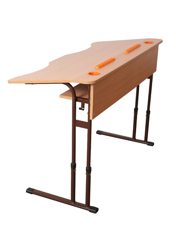 Стіл антисколіозний двомісний зі змінною висотою
