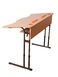 Стіл антисколіозний двомісний зі змінною висотою1