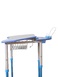 Стіл мобільний з регулюванням висоти та нахилу стільниці, з полицею4