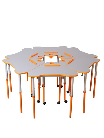 Стіл універсальний мобільний з регулюванням висоти та нахилу стільниці