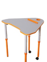 Стіл універсальний мобільний з регулюванням висоти та нахилу стільниці