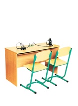 Стіл учнівський для лінгафонного кабінету