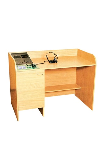 Стіл вчителя для лінгафонного кабінету