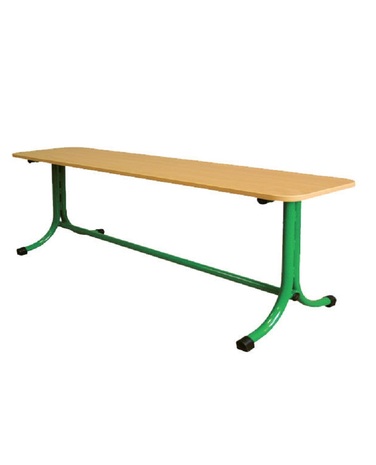 Лава шкільна (з гнутими ніжками)