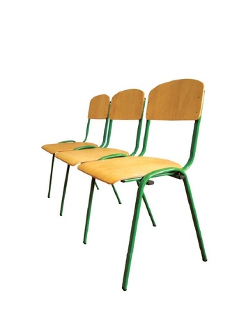 Секція стільців для актового залу (3 місця)