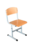 Стілець учнівський зі змінною висотою (Т-подібний)