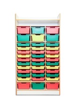 Шафа для зберігання з пластиковими шухлядами