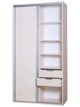 Шафа гардеробна з розсувними дверима