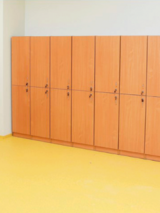 Секція для роздягальні подвійна з замками