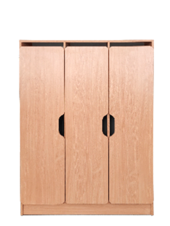 Шафа для роздягальні 3-х секційна