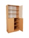 Шафа комбінована зі скляними дверцятами (С-027)0