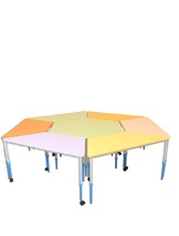 Стіл мобільний модульний “Трапеція” регульований по висоті