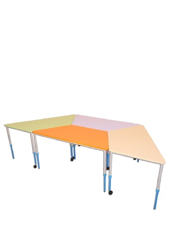 Стіл мобільний модульний “Трапеція” регульований по висоті