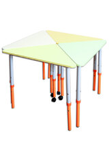 Стіл мобільний модульний “Трикутник” 90° регульований по висоті