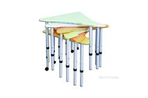 Стіл мобільний модульний “Трикутник” 60° регульований по висоті