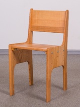 Стульчик из ясеня с регулировкой высоты