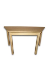 Стіл дитячий трапецієвидний з натуральної деревини