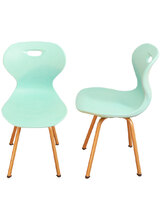 Стілець пластиковий "Феліса"  Х-подібний каркас