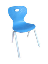 Стілець пластиковий "Феліса" V-подібний каркас