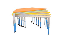 Стіл мобільний модульний “Трапеція” регульований по висоті