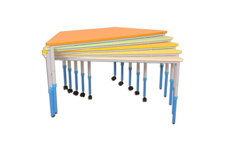 Стіл мобільний модульний “Трапеція” регульований по висоті