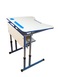 Стіл учнівський одномісний з регулюванням висоти з регулюванням кута нахилу стільниці 0-8°0
