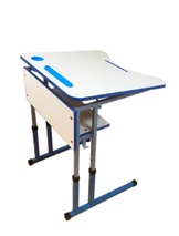 Стіл учнівський одномісний з регулюванням висоти з регулюванням кута нахилу стільниці 0-7-16°