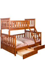 Ліжко двоярусне "Лотос-1" сосна