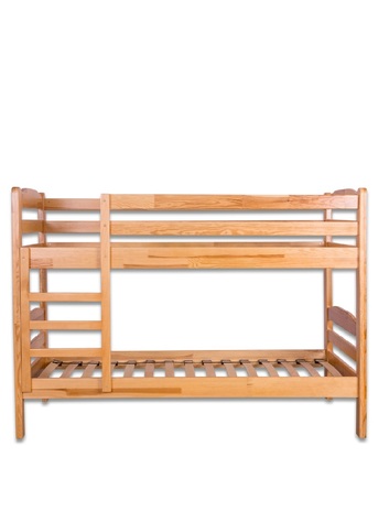 Ліжко 2-х ярусне з натуральної деревини «Сіеста-1»