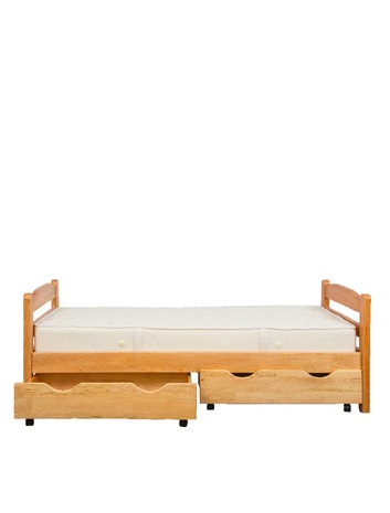 Ліжко з натуральної деревини «Зорянка-1»