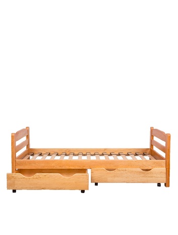 Ліжко з натуральної деревини «Зорянка-1»